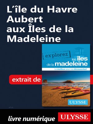 cover image of L'île du Havre Aubert aux Îles de la Madeleine